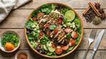 Healthy eating begins with balanced meals that include fresh vegetables, lean proteins, and nutrient-rich ingredients.