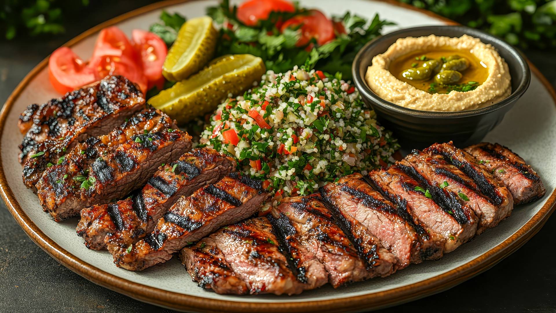 Left Over Meat Platter