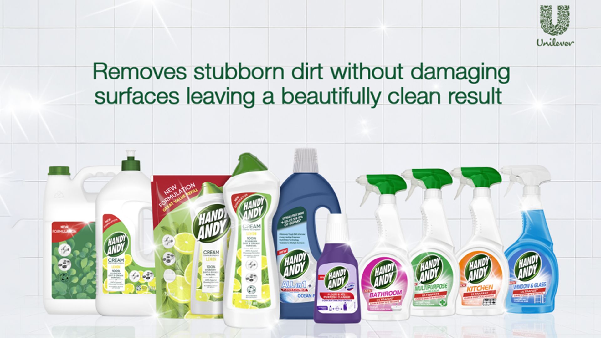 Handy Andy range of products image