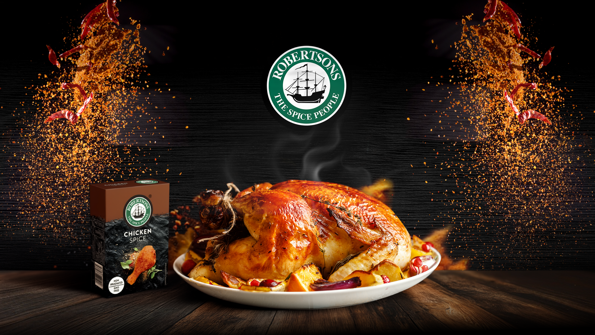 Robertson's Banner Chicken with Spices