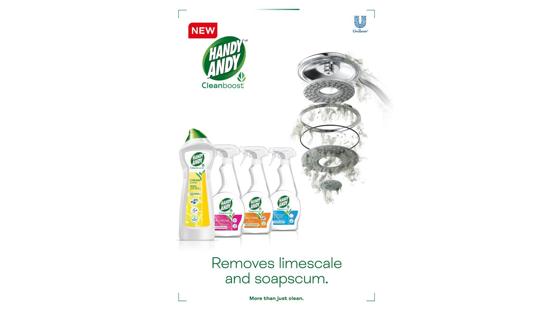 Handy Andy Cleanboost Range