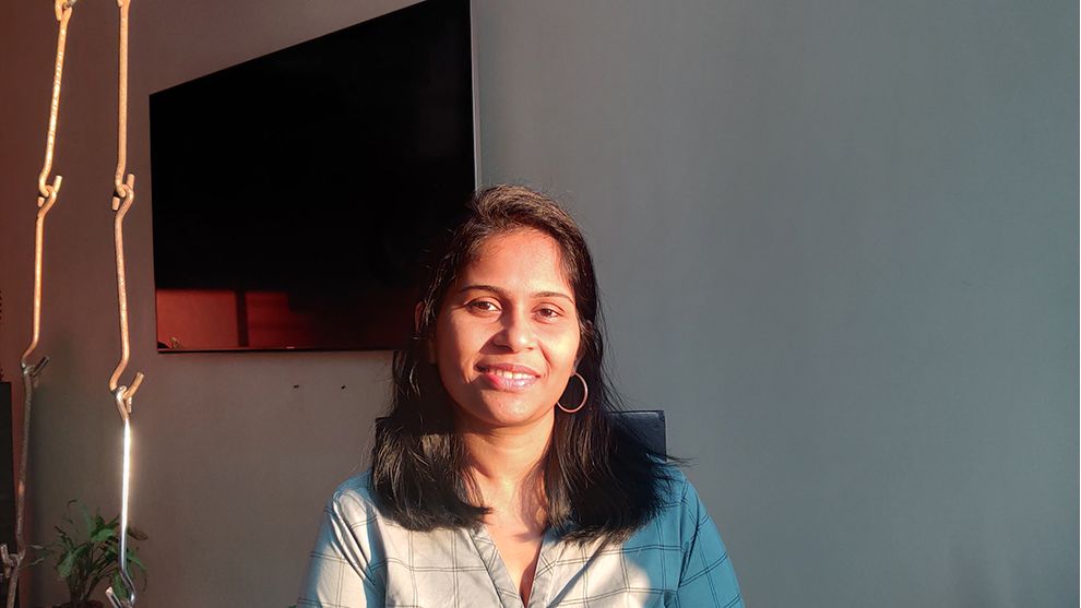 A photo of Neetu Verma, a woman working in science at Unilever