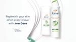 An image of the marketing campaign for the Dove advanced care deodorant.