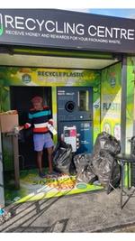 An image showing recycling center